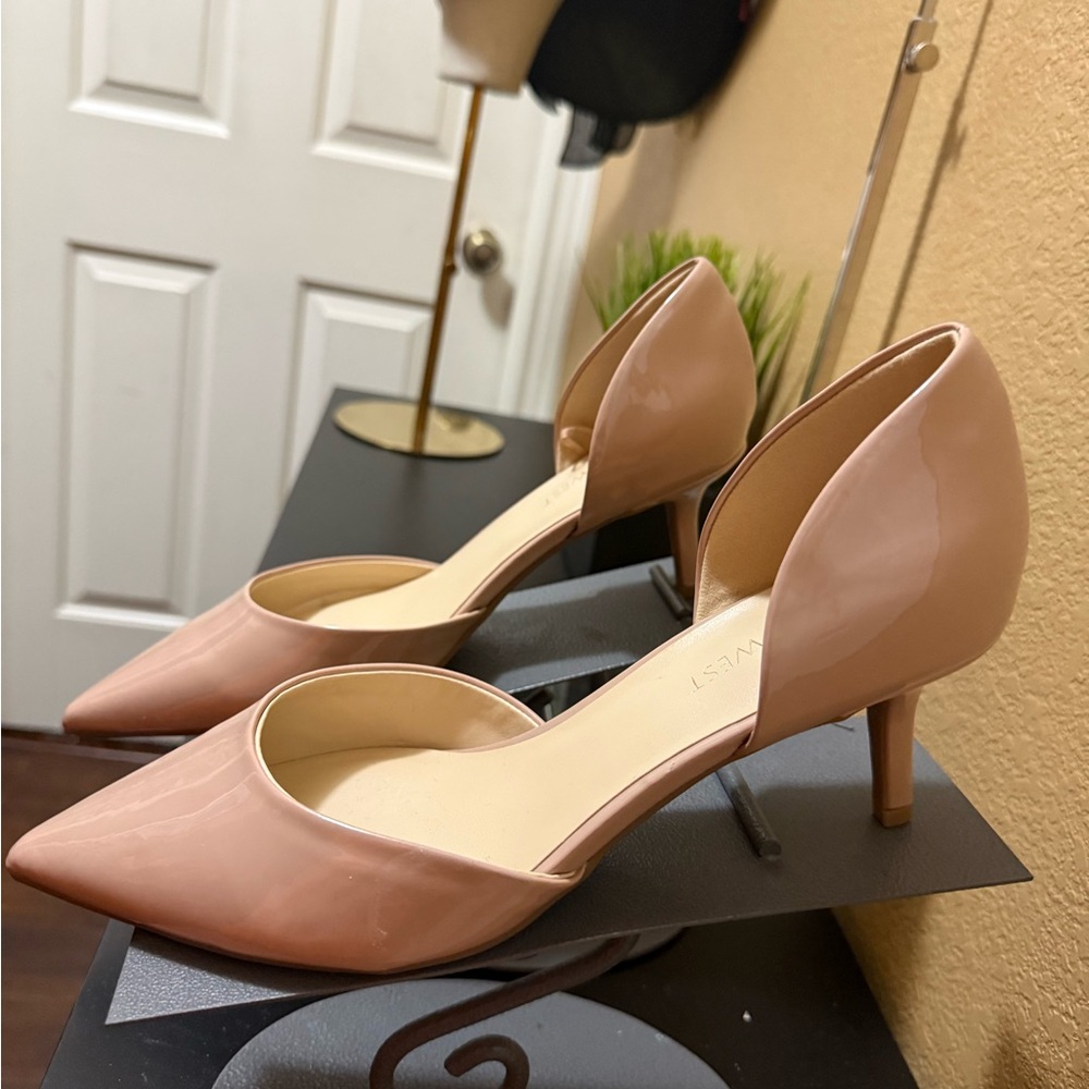 Nine West Alon3 Kitten Heel Pump Size 8.5 - Picture 3 of 5